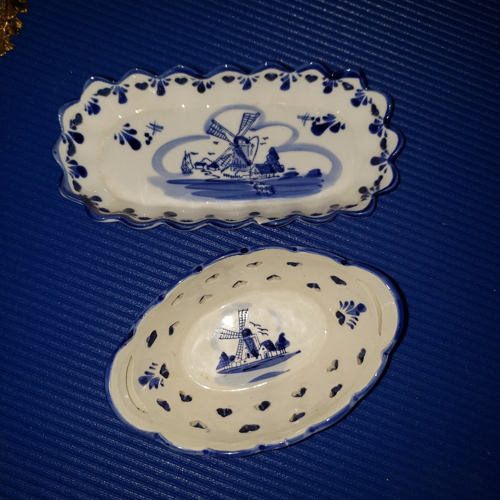 Vintage Blue Delft Holland